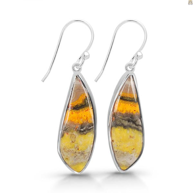 Bumble bee Jasper Earring-E BBJ-3-43