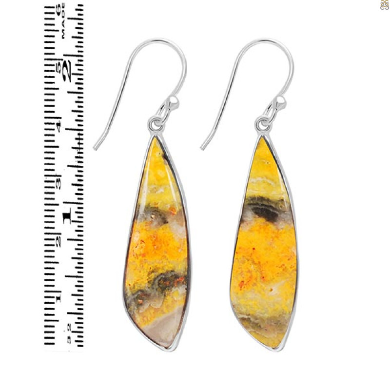 Bumble bee Jasper Earring-E BBJ-3-59