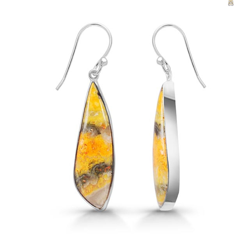 Bumble bee Jasper Earring-E BBJ-3-59