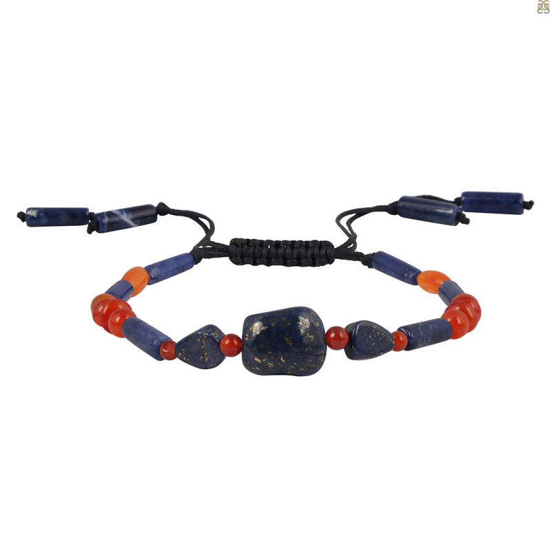 Carnelian Beaded Bracelet BDD-11-110