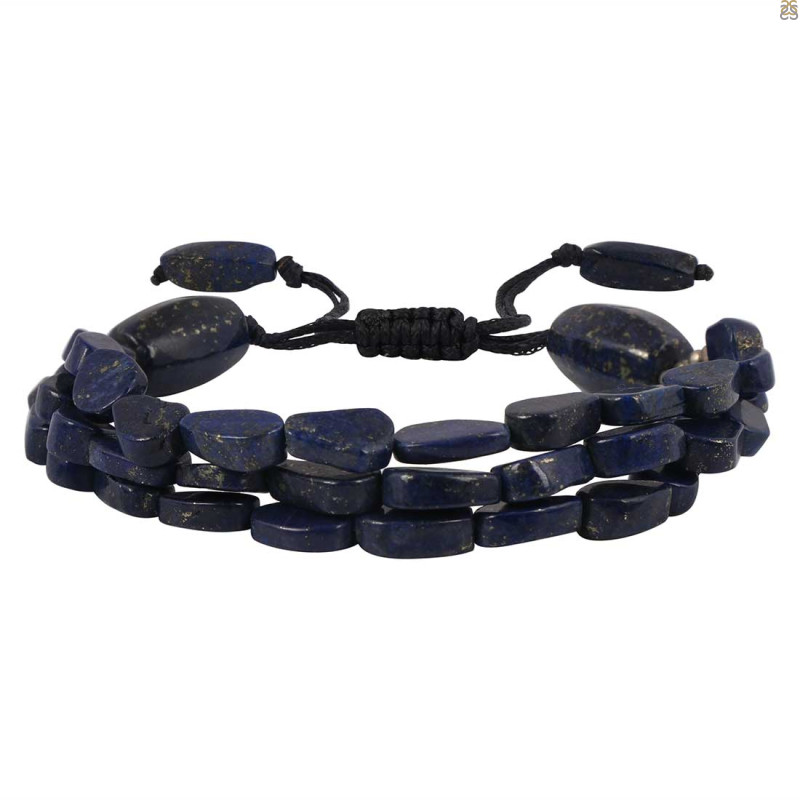 Lapis Beaded Bracelet BDD-11-112