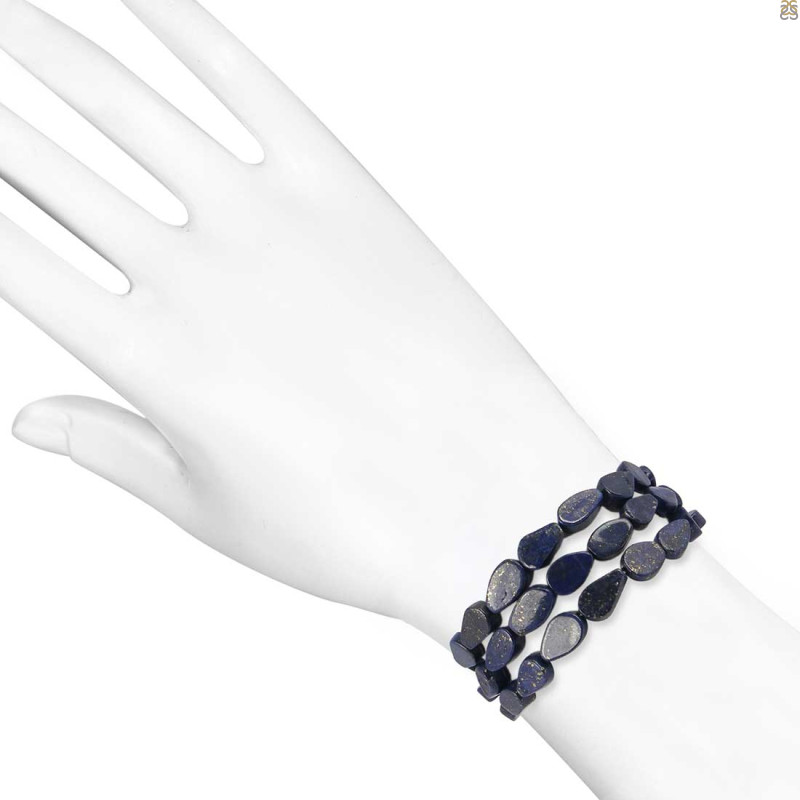 Lapis Beaded Bracelet BDD-11-112