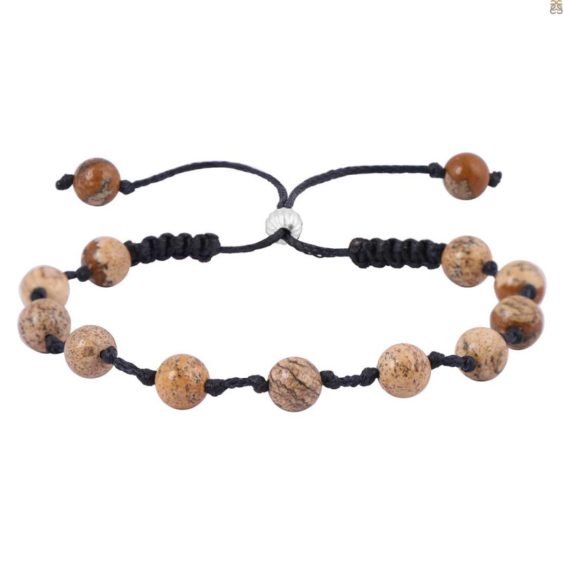 Brecciated Mookaite Beaded Bracelet BDD-11-125
