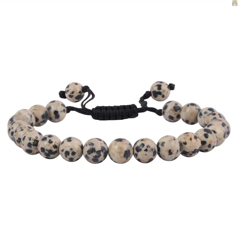 Dalmatian Beaded Bracelet BDD-11-155
