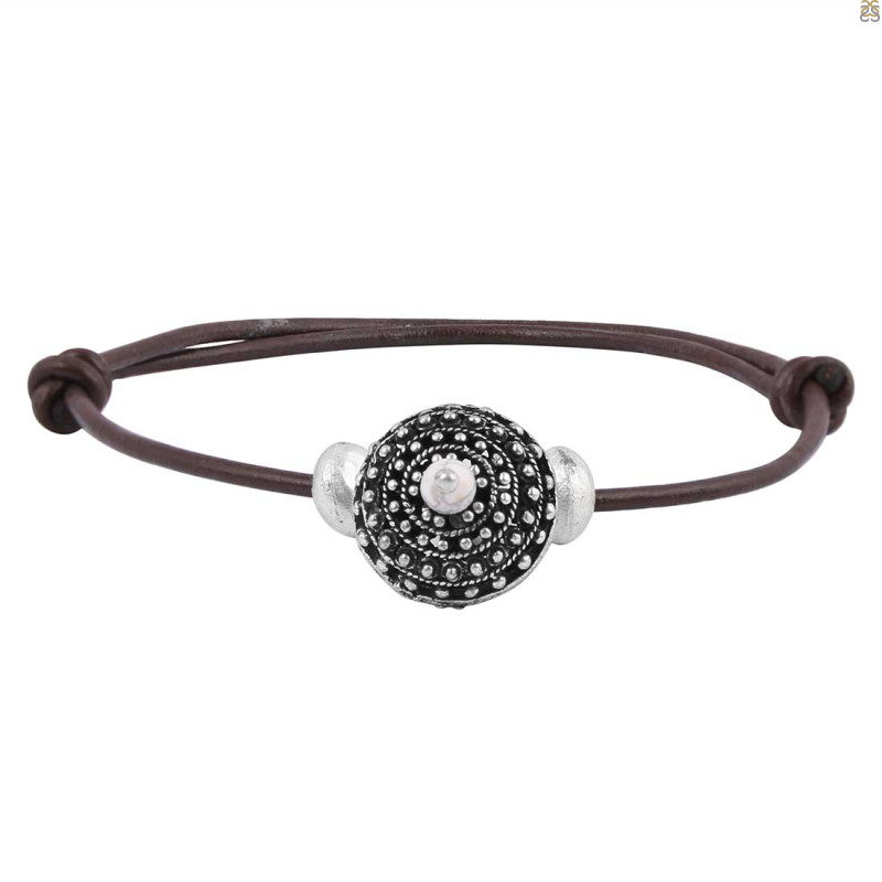 Howlite Beaded Bracelet BDD-11-169