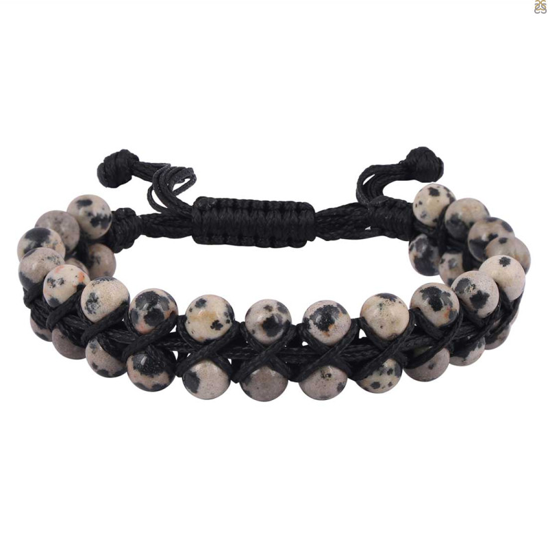 Delrmefia jasper Beaded Bracelet BDD-11-183