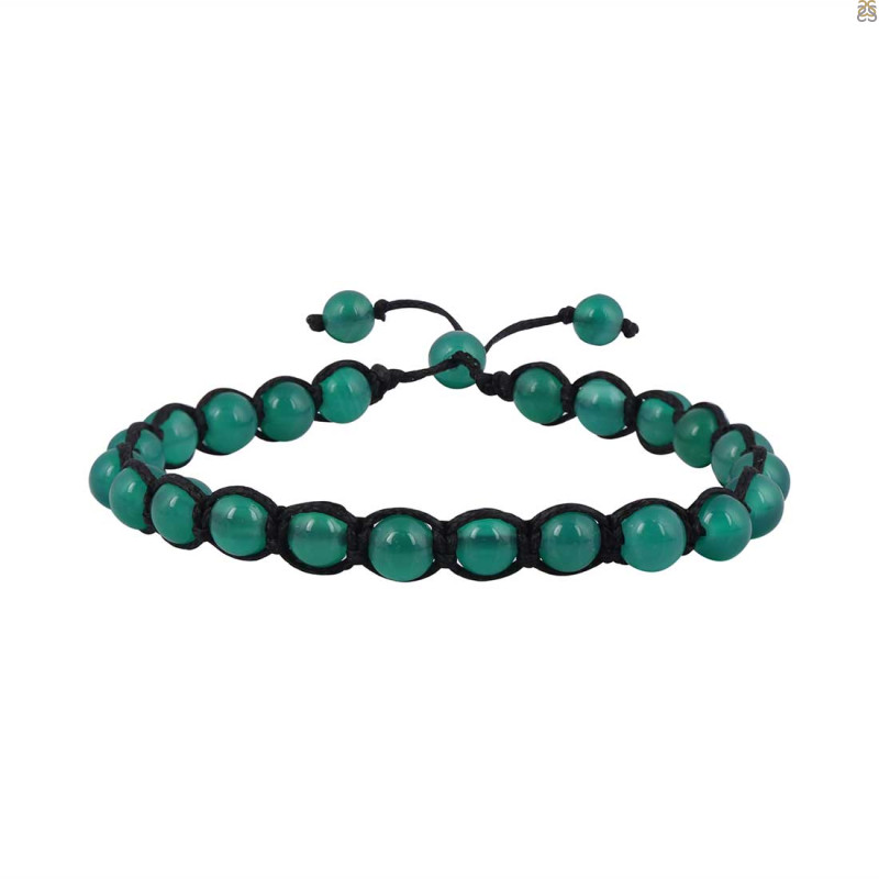 Green Onyx Beaded Bracelet BDD-11-190