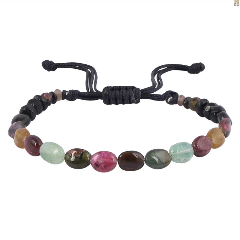 Tourmaline Beaded Bracelet BDD-11-273