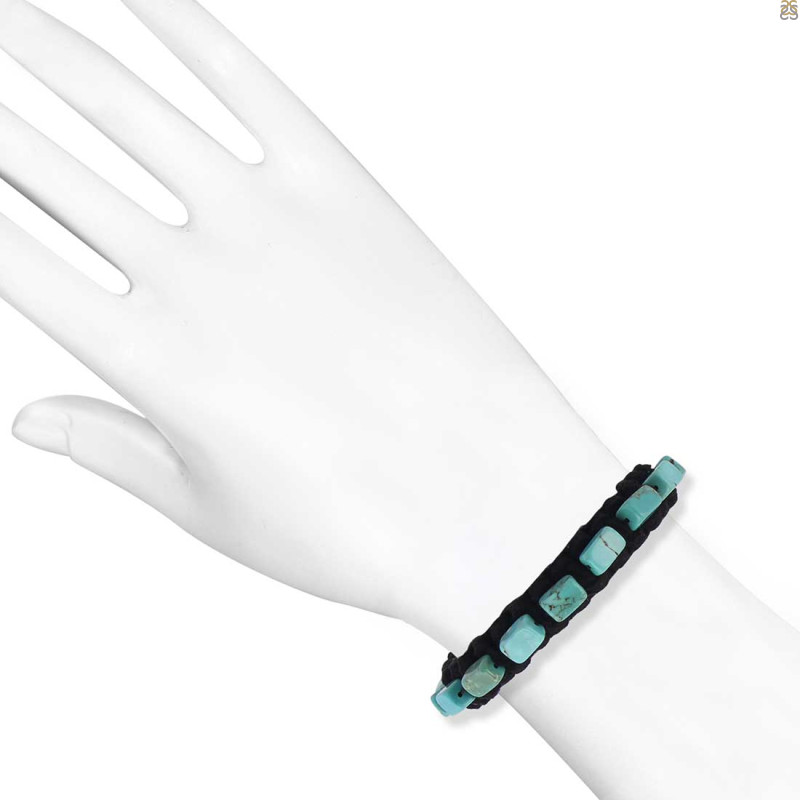 Tibetan Turquoise Beaded Bracelet BDD-11-309