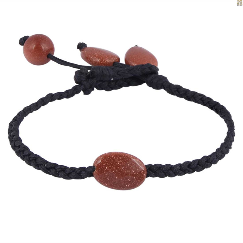 Sunstone Beaded Bracelet BDD-11-320