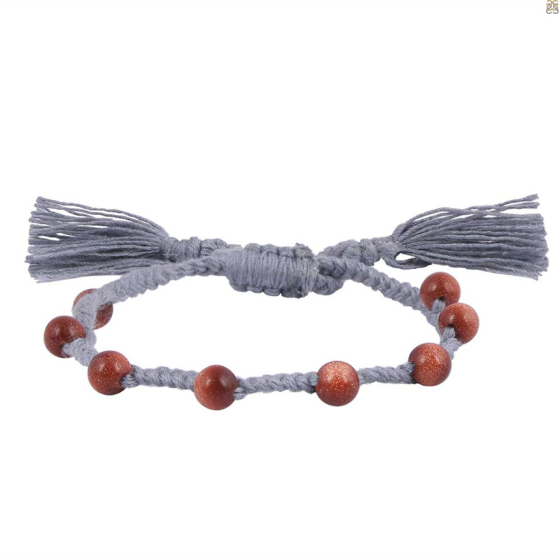 Sunstone Beaded Bracelet BDD-11-329