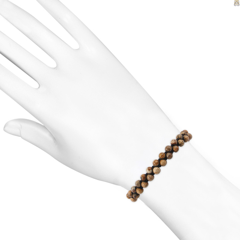 Brecciated Mookaite Beaded Bracelet BDD-11-93
