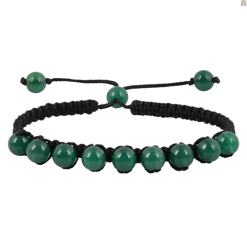 Green Onyx Beaded Bracelet BDD-11-99
