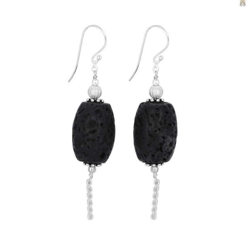 Lava Beaded Earring BDD-3-108