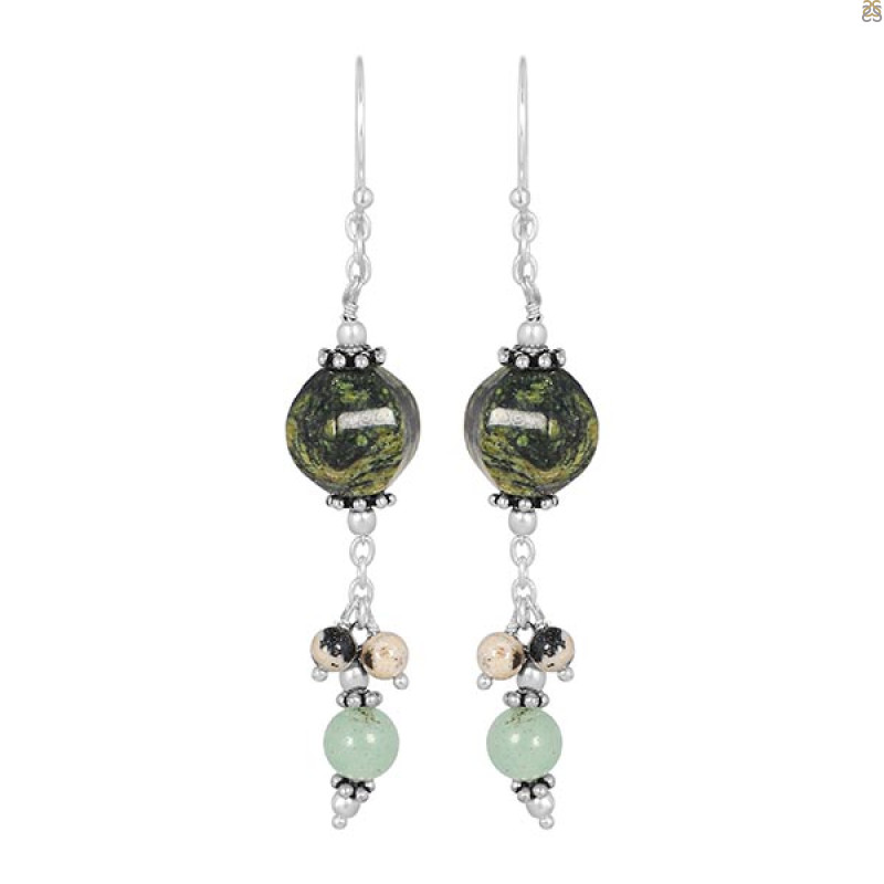 Serpentine Beaded Earring BDD-3-15