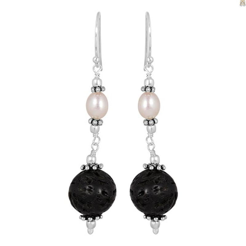 Lava Beaded Earring BDD-3-18