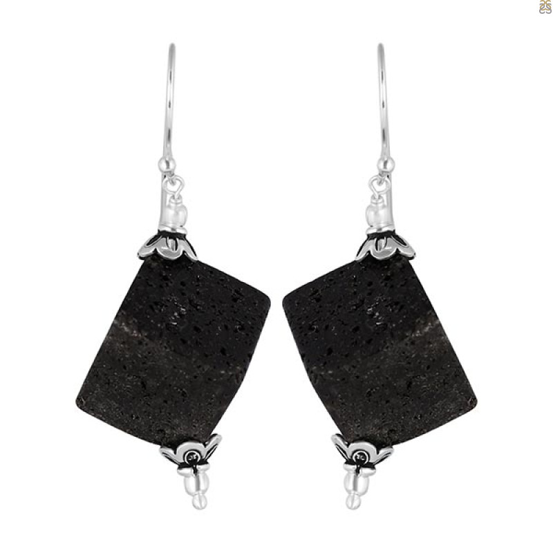 Lava Beaded Earring BDD-3-3