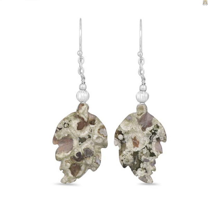 Rhyolite/Beaded Earring-2E BDD-3-53