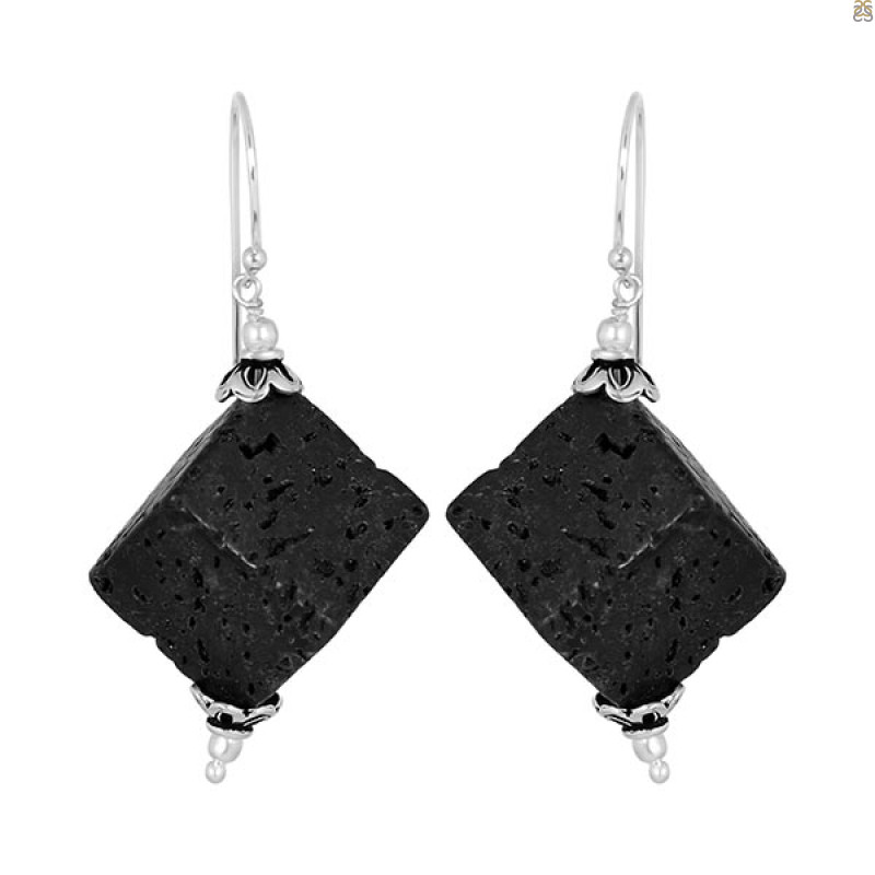 Lava Beaded Earring BDD-3-7
