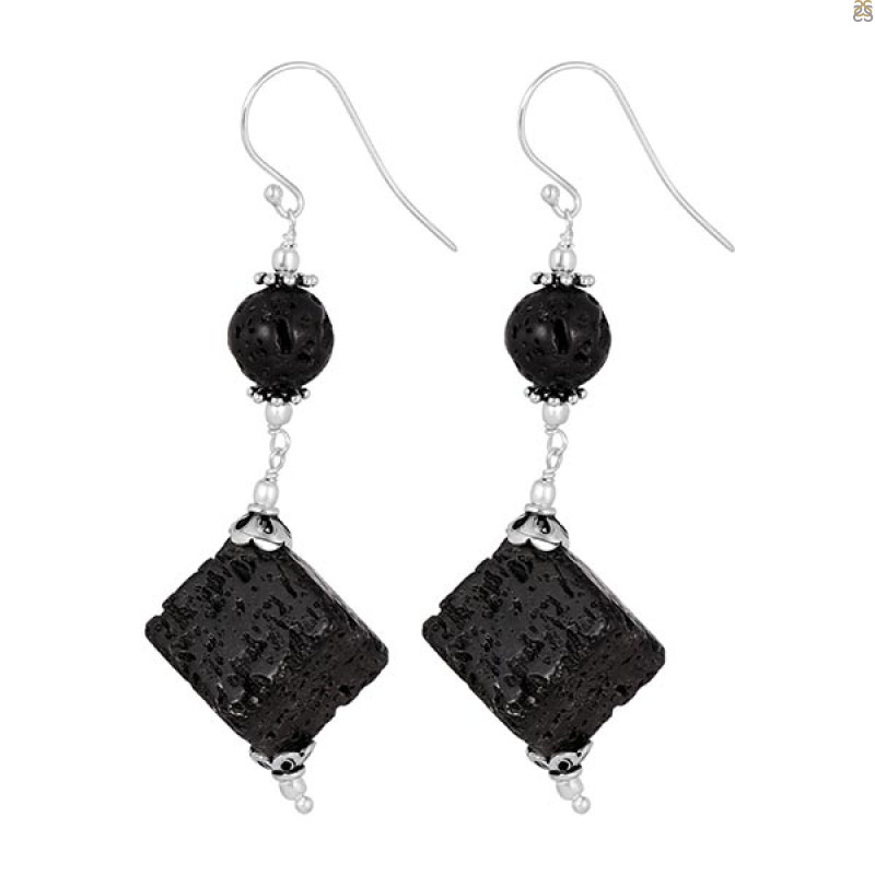 Lava Beaded Earring BDD-3-8
