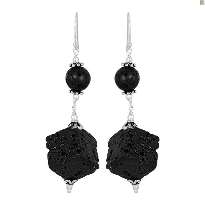 Lava Beaded Earring BDD-3-8
