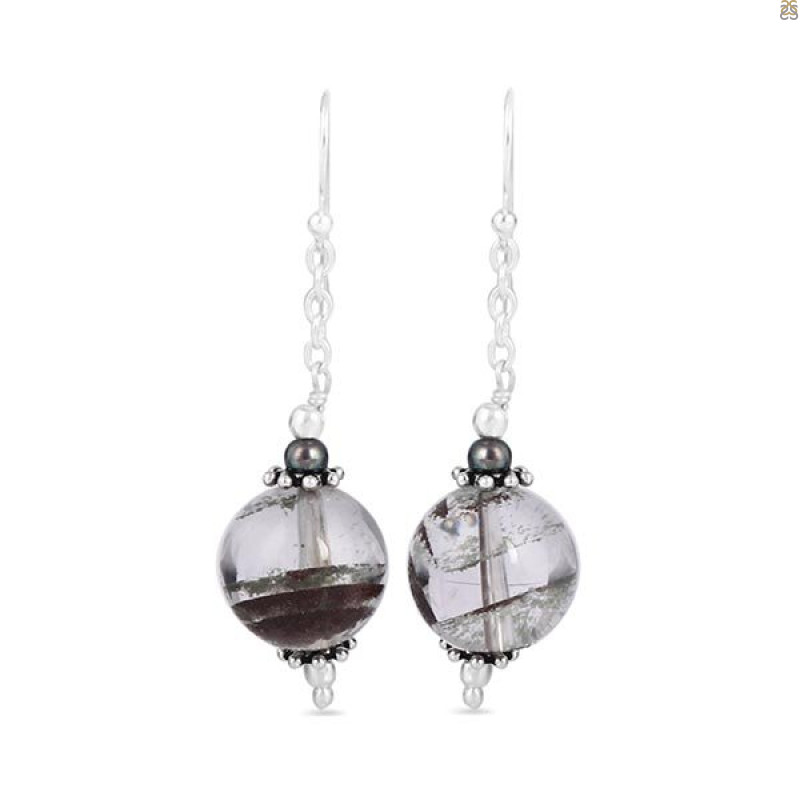 Lodalite/Beaded Earring-2E BDD-3-80