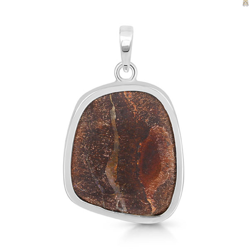 Boulder Opal Pendant-SP BDO-1-28