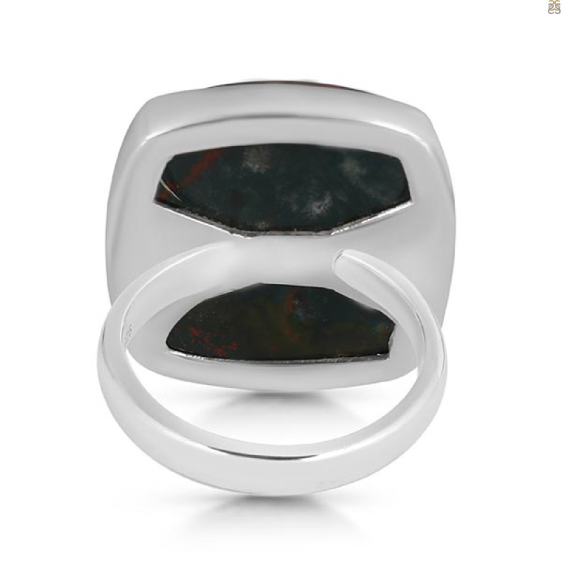 Blood Stone Adjustable Ring-ADJ-R BDS-2-101