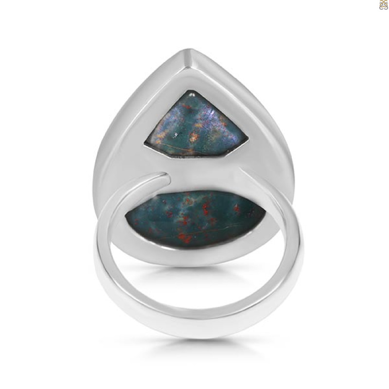 Blood Stone Adjustable Ring-ADJ-R BDS-2-102