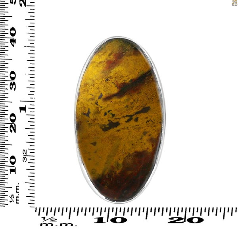 Blood Stone Adjustable Ring-ADJ-R BDS-2-103