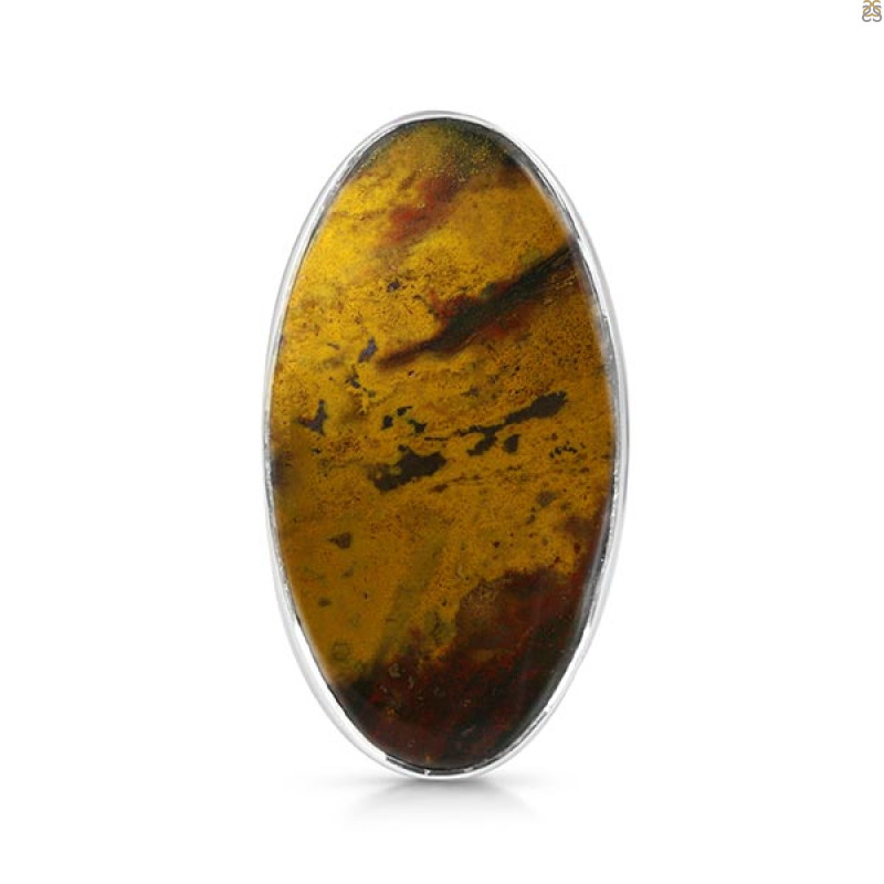 Blood Stone Adjustable Ring-ADJ-R BDS-2-103
