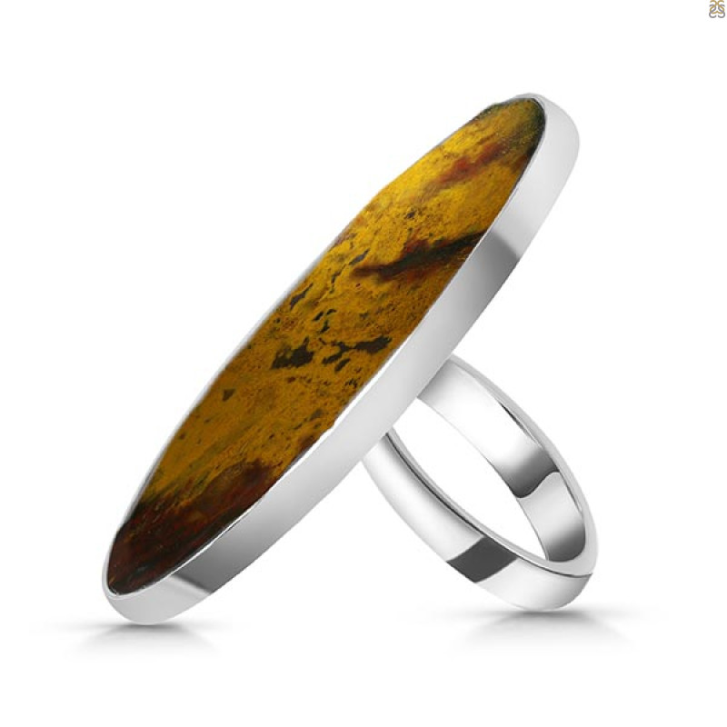 Blood Stone Adjustable Ring-ADJ-R BDS-2-103