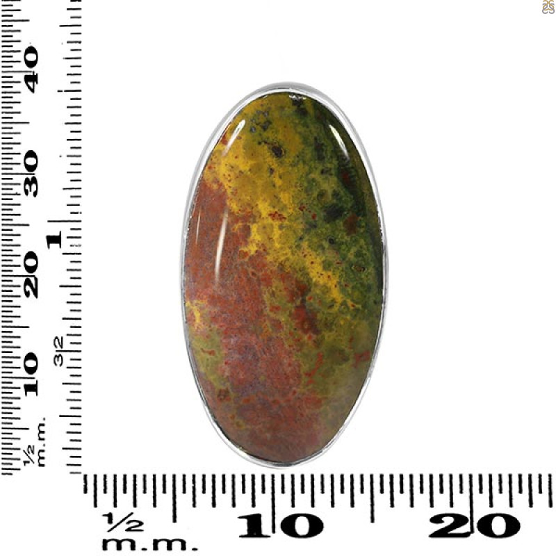 Blood Stone Adjustable Ring-ADJ-R BDS-2-104