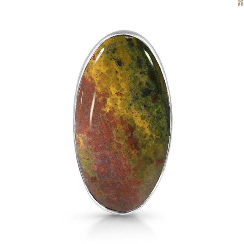 Blood Stone Adjustable Ring-ADJ-R BDS-2-104