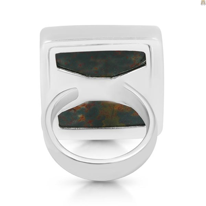 Blood Stone Adjustable Ring-ADJ-R BDS-2-109