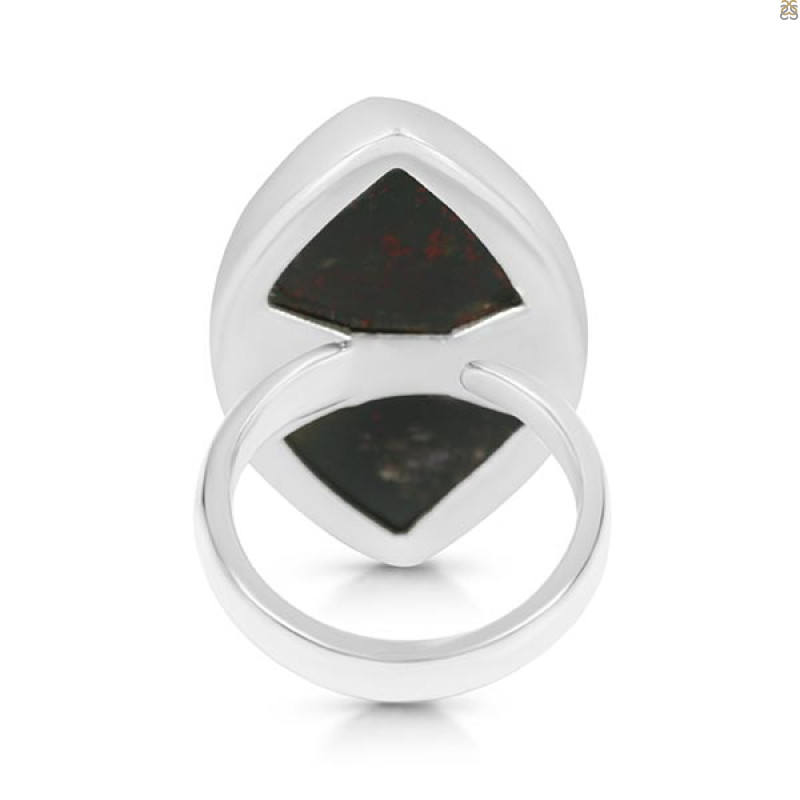 Blood Stone Adjustable Ring-ADJ-R BDS-2-110