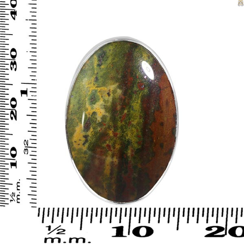 Blood Stone Adjustable Ring-ADJ-R BDS-2-111