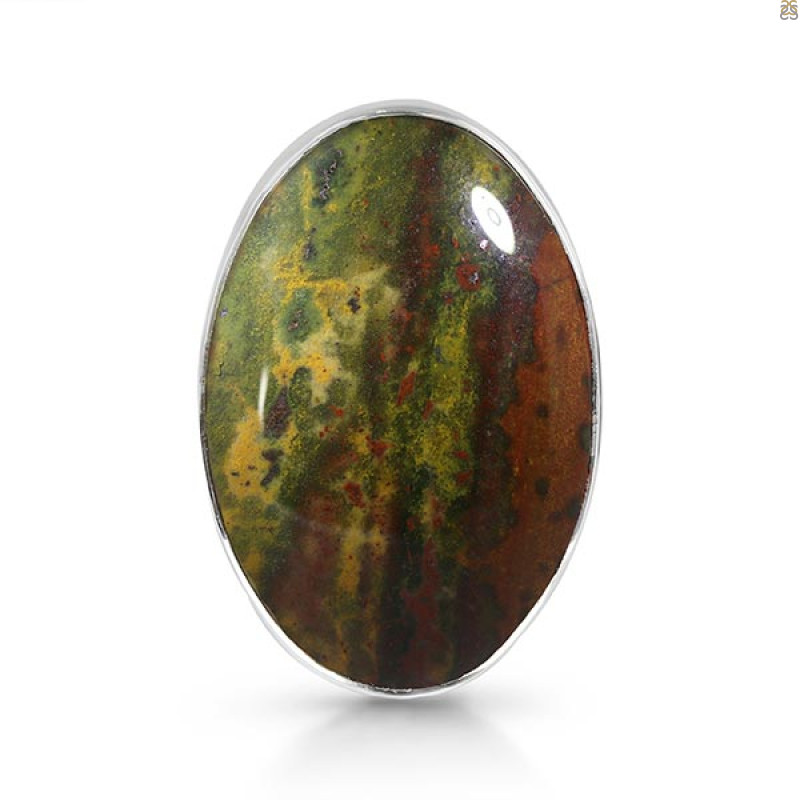 Blood Stone Adjustable Ring-ADJ-R BDS-2-111