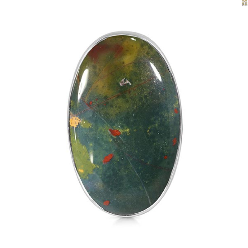 Blood Stone Adjustable Ring-ADJ-R BDS-2-112