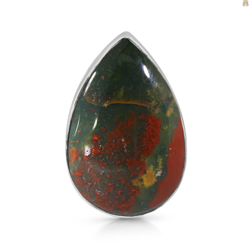 Blood Stone Adjustable Ring-ADJ-R BDS-2-119