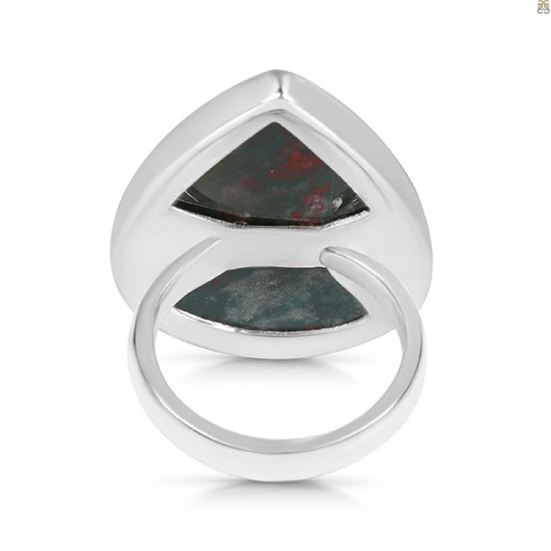 Blood Stone Adjustable Ring-ADJ-R BDS-2-123