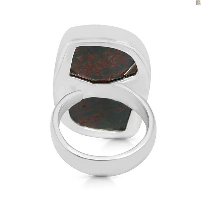 Blood Stone Adjustable Ring-ADJ-R BDS-2-127