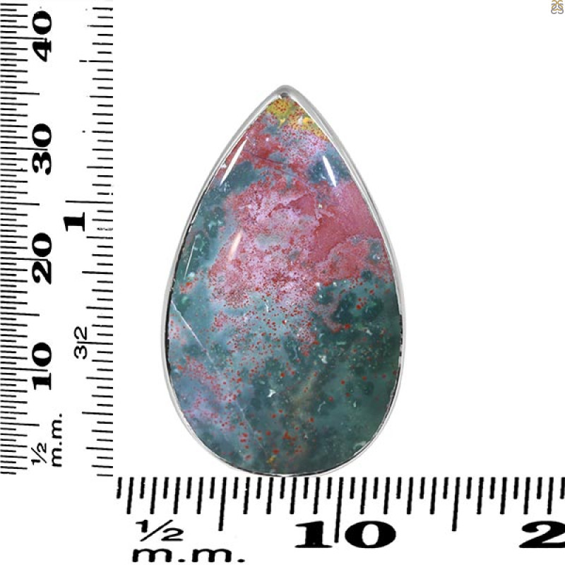 Blood Stone Adjustable Ring-ADJ-R BDS-2-128