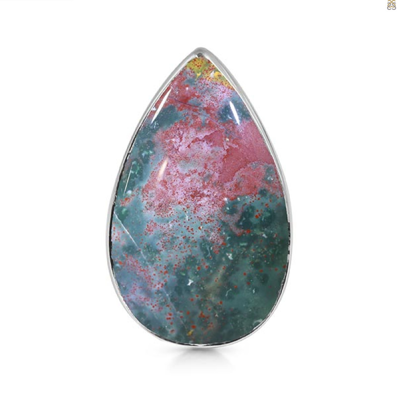 Blood Stone Adjustable Ring-ADJ-R BDS-2-128