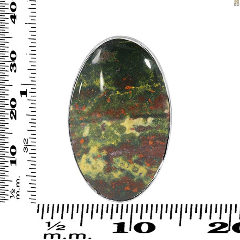 Blood Stone Adjustable Ring-ADJ-R BDS-2-131