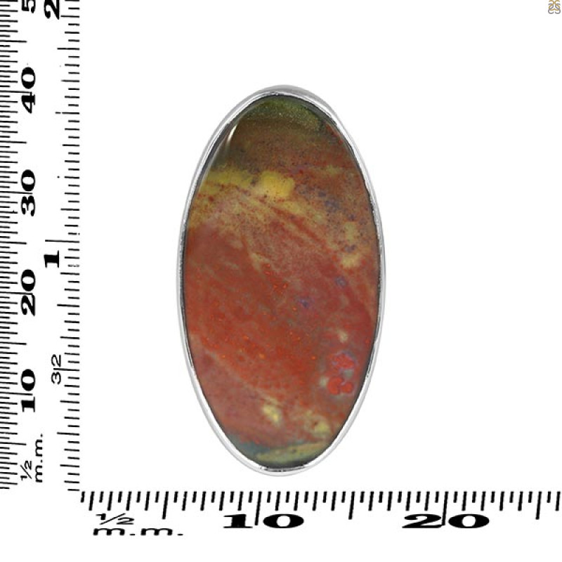 Blood Stone Adjustable Ring-ADJ-R BDS-2-136