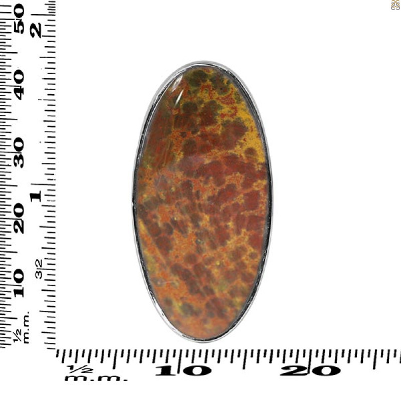 Blood Stone Adjustable Ring-ADJ-R BDS-2-137