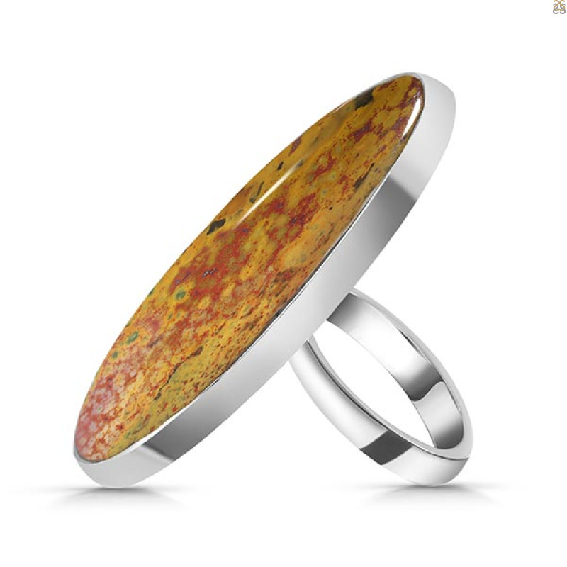 Blood Stone Adjustable Ring-ADJ-R BDS-2-138