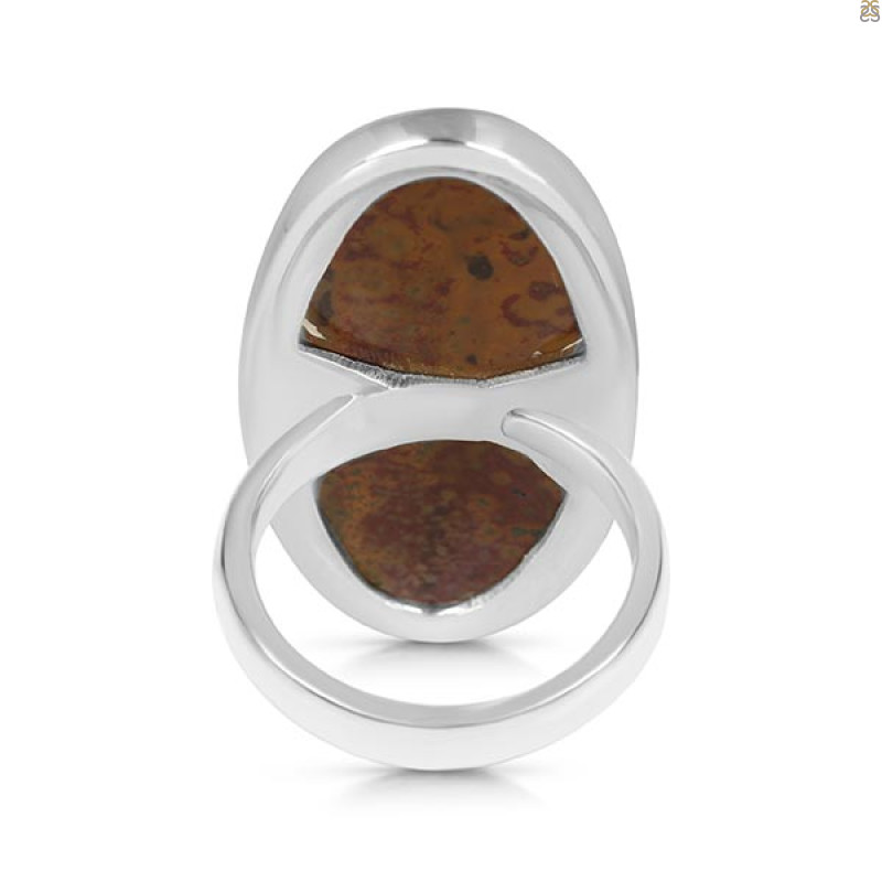 Blood Stone Adjustable Ring-ADJ-R BDS-2-138