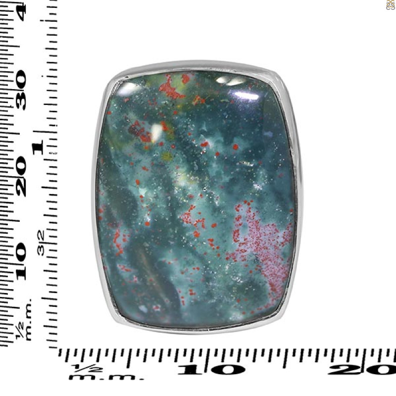 Blood Stone Adjustable Ring-ADJ-R BDS-2-139